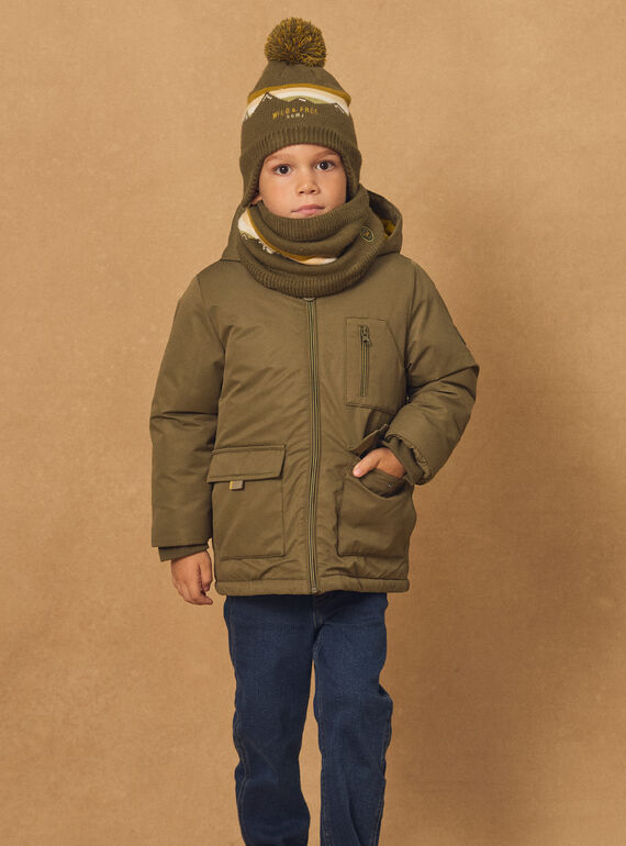 Kaki PARKA NISCAMPAGE / 25H3PGF2PAR604