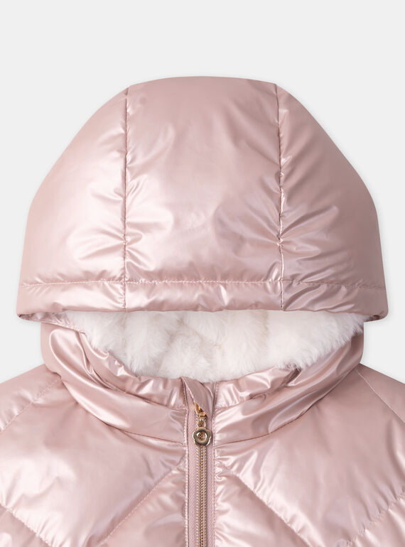 Old rose DOWN JACKET NISUCETTE / 25H2PFF1D3E303