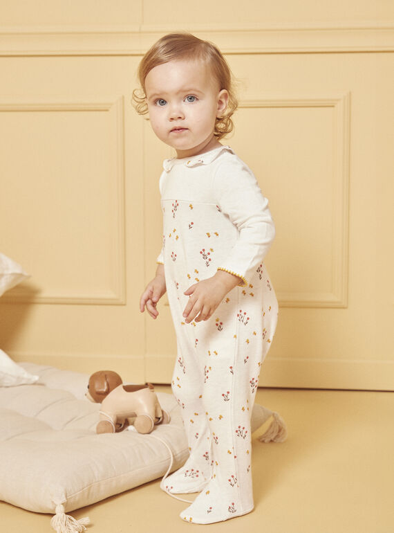 Heathered off white BABYGROW LEADELYS / 24H5BF32GRE006