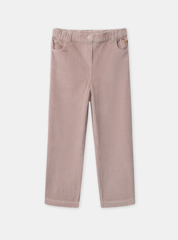 Pink PANTS NRAVELETTE / 25H2PFV1PAND332