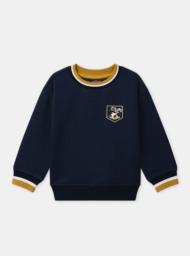 Navy SWEAT SHIRT NLOPATIAGE / 25H3PGW1SWE070