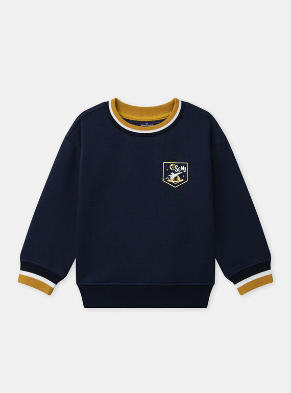 Navy SWEAT SHIRT NLOPATIAGE / 25H3PGW1SWE070
