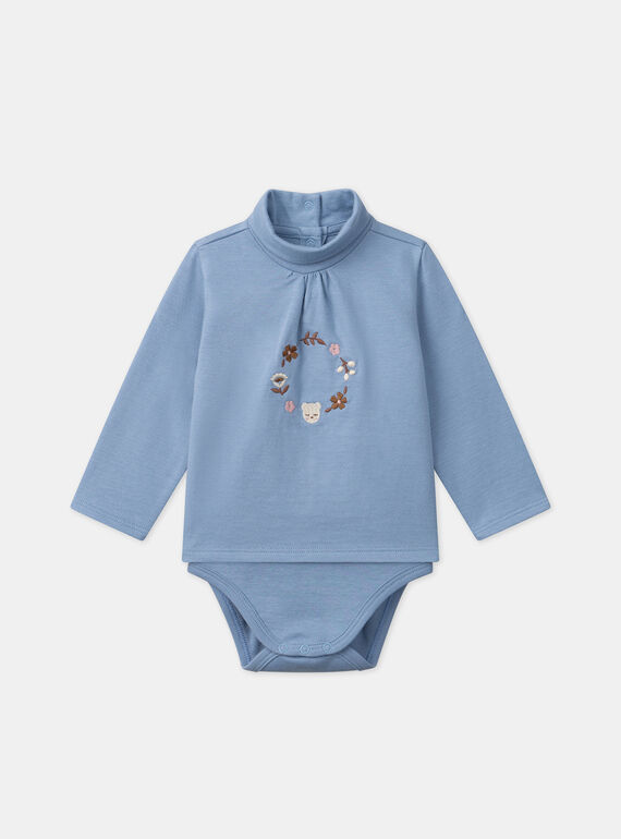 Greyish blue BODYSUIT LAROBERTA / 24H1BFS1BOD205