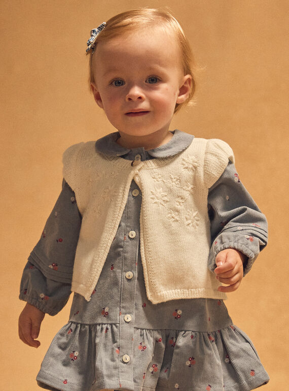 Off white CARDIGAN WHITHOUT SLEEVES NARUBY / 25H1BFV1CSM009