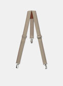 Light beige SUSPENDERS / STRAPS / BRACES MREFLAGE / 25E4PGL1BRE801