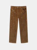 Brown PANTS NLEPANETTE / 25H2PFT1PANI821