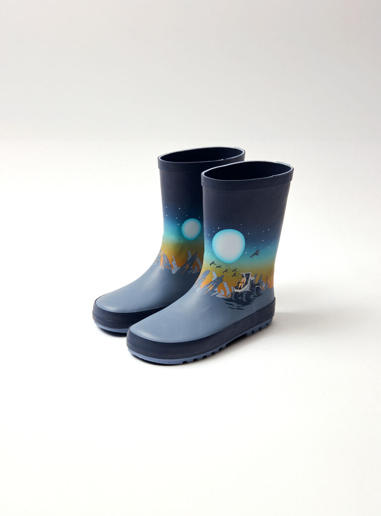 Navy RAIN BOOTS NIBOTAGE / 25F10PG21D0C070