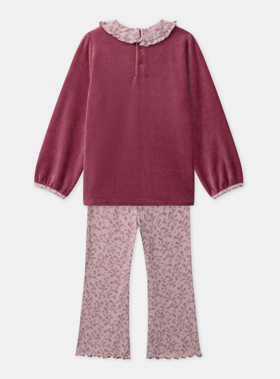 Strawberry rose PYJAMA NECAMETTE / 25H5PFD1PYJ308
