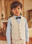White WAISTCOAT KREGILAGE / 24E3PGL1GSM000