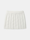 Off white SKIRT NRAJUPETTE / 25H2PFV1JUP009