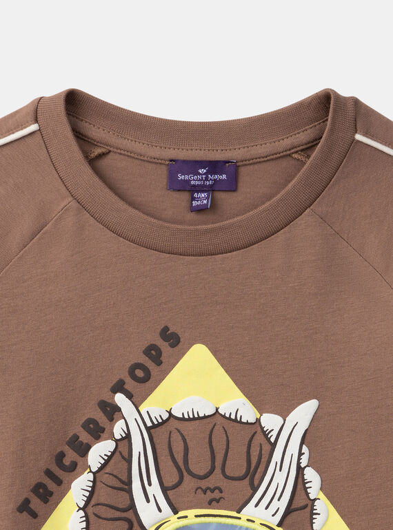 Brown TEE SHIRT LS LALISSAGE / 24H3PGS2TML821