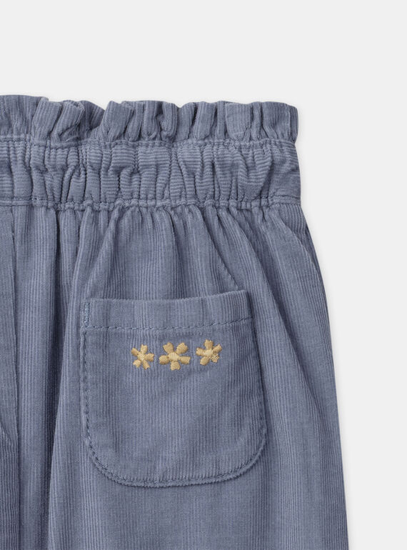 Greyish blue PANTS NANOLA / 25H1BFW1PAN205