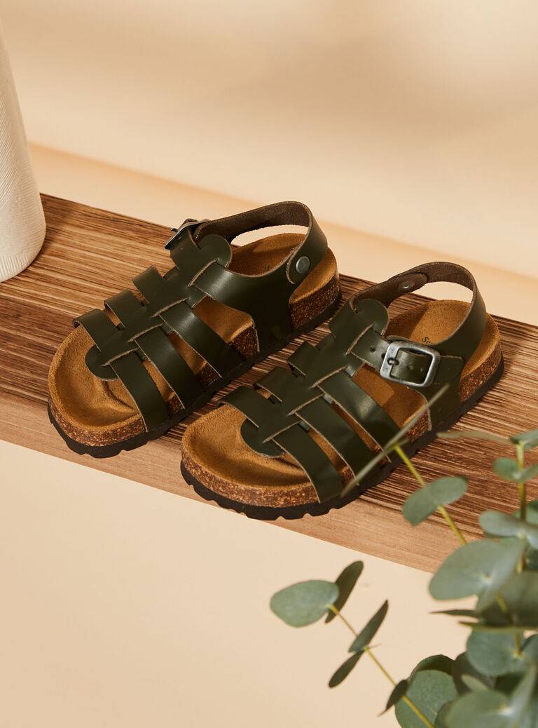 Kaki SANDALS FESANDAGE / 23N10PG62D0E604