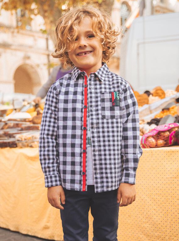 Checkered shirt FECHEMAGE / 23E3PGB1CHMC243