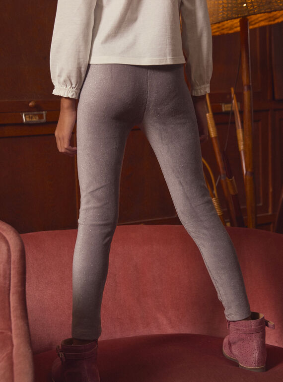 Grey LEGGINGS (bottom) LADEGETTE / 24H2PFQ1LG940