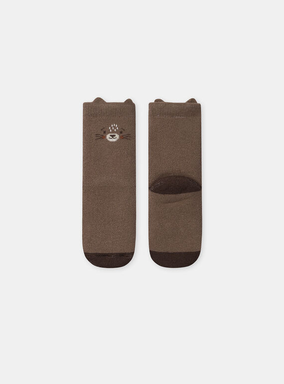 Brown SOCKS SETx3 NAMARIO / 25H4BGT1LC3I820