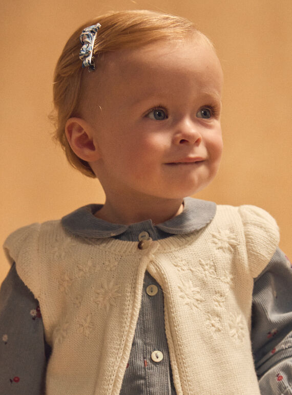 Off white CARDIGAN WHITHOUT SLEEVES NARUBY / 25H1BFV1CSM009