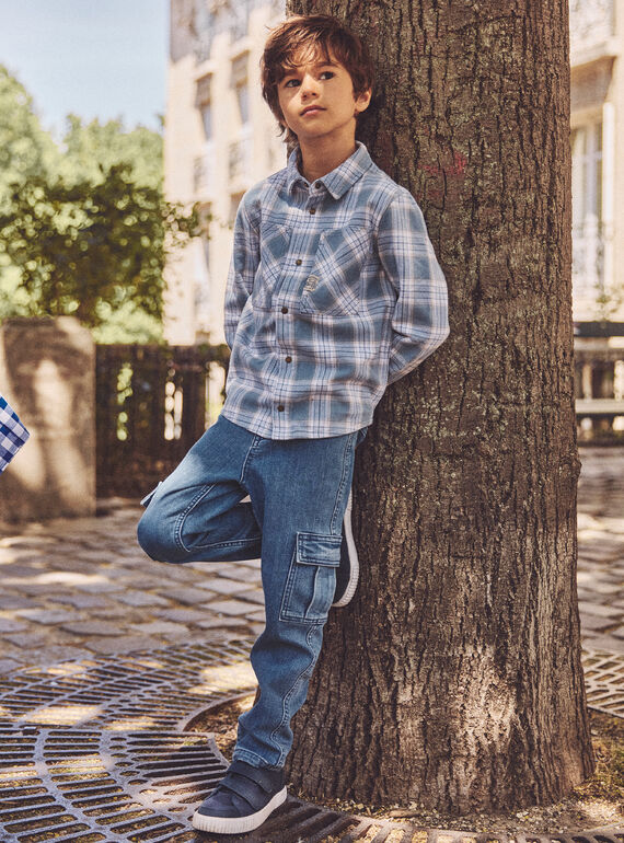 Blue OVERSHIRT NUSURCHAGE / 25H3PGQ1SCHC237