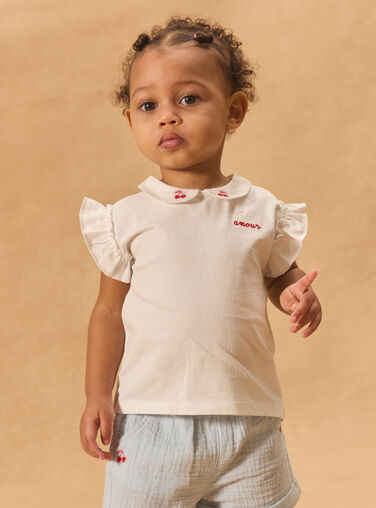 White TEE SHIRT MAURIEL / 25E1BFQ1TEE000