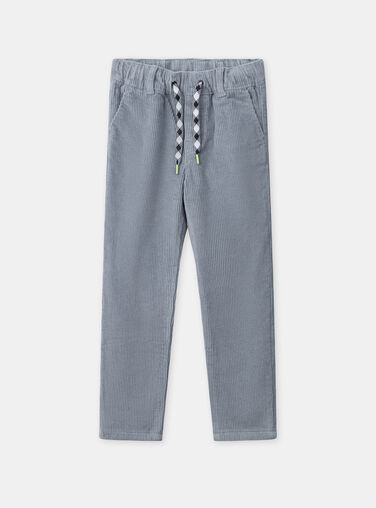 Sky blue PANTS NRACORDAGE / 25H3PGV2PAN216