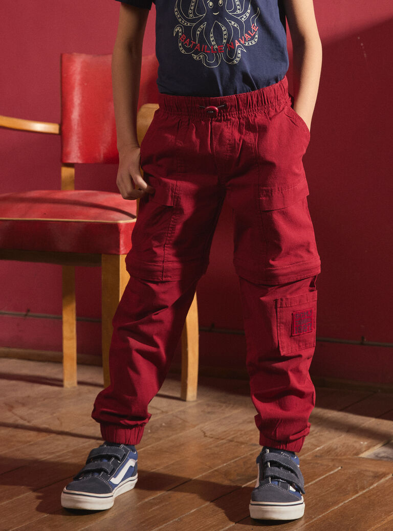 Red PANTS MOCLAGE / 25E3PGJ1PANF504