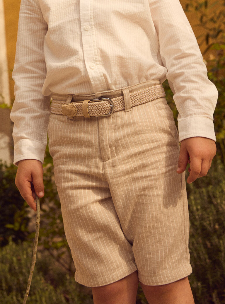 White BERMUDA MRERAGE / 25E3PGL1BERA016