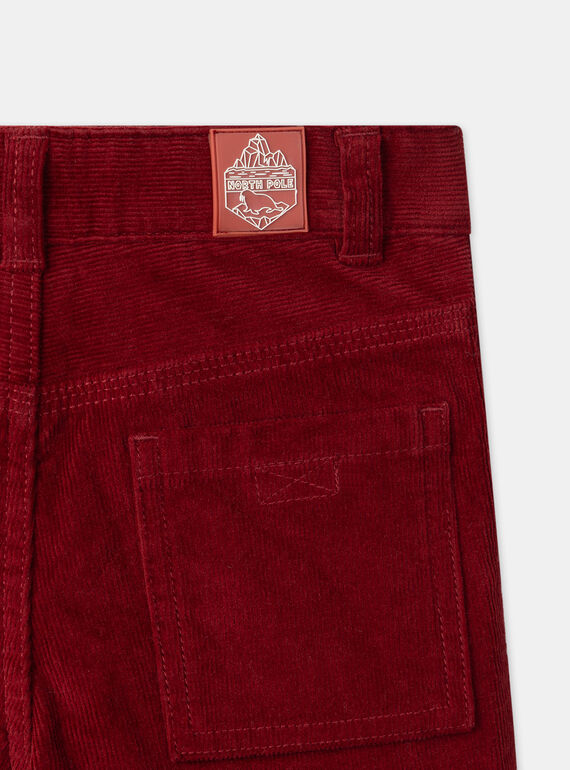 Burgundy PANTS LAROVAGE / 24H3PGR2PAN501