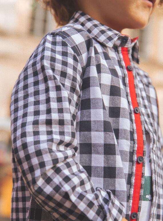 Checkered shirt FECHEMAGE / 23E3PGB1CHMC243