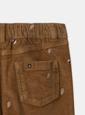 Brown PANTS NLEPANETTE / 25H2PFT1PANI821