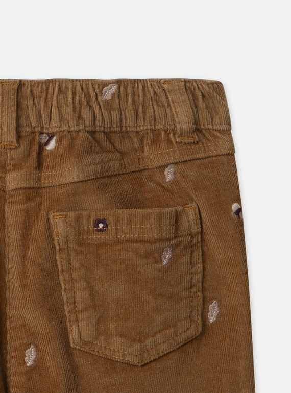 Brown PANTS NLEPANETTE / 25H2PFT1PANI821