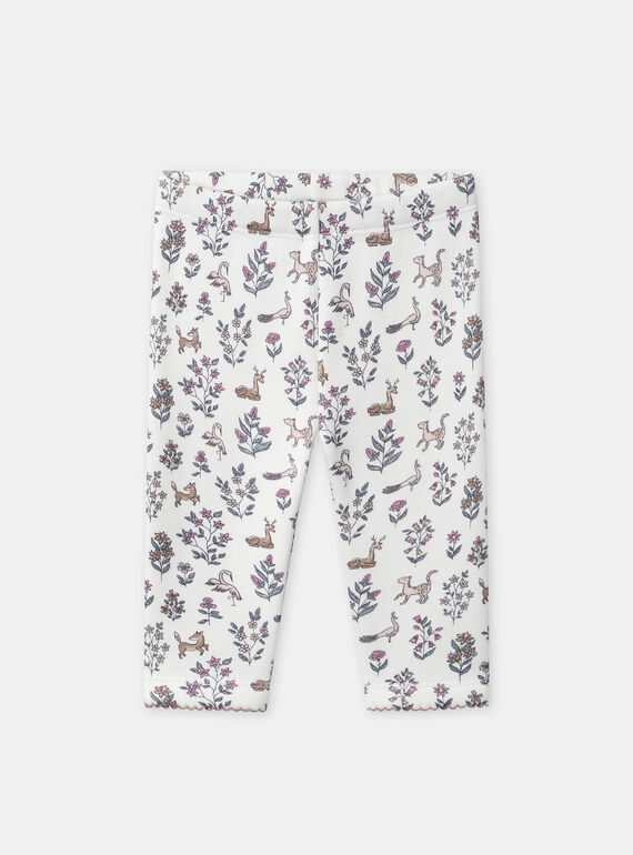 Off white LEGGINGS (bottom) NAROMANE / 25H1BFV1LG009