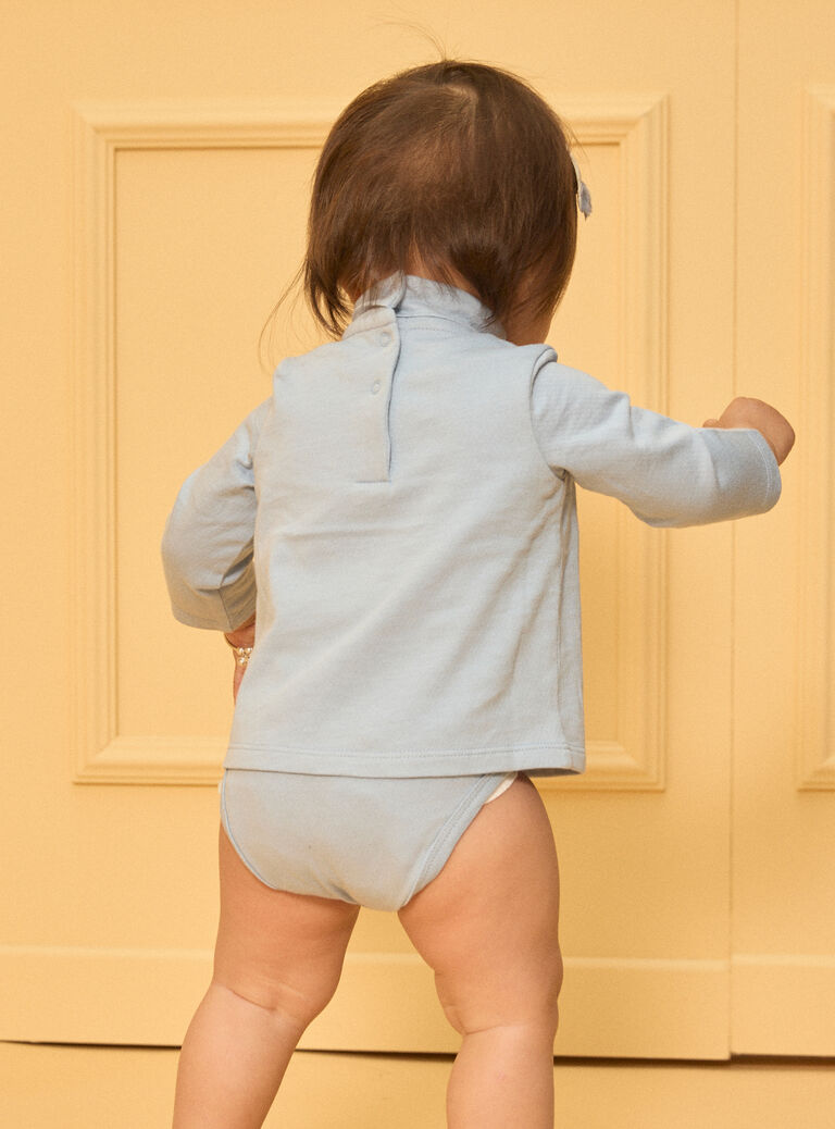 Greyish blue BODYSUIT LAROBERTA / 24H1BFS1BOD205