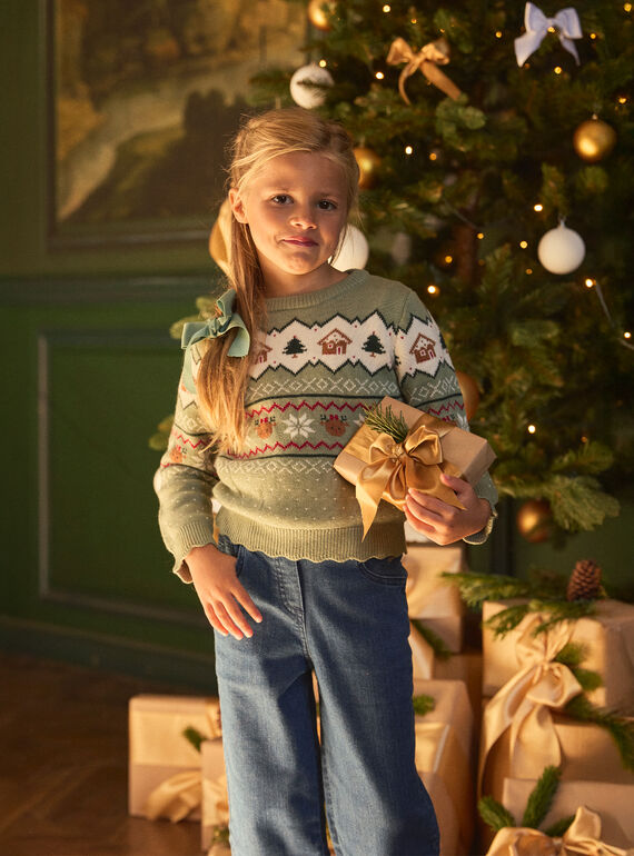 Green PULLOVER NEDULETTE / 25H2PF61PULG610