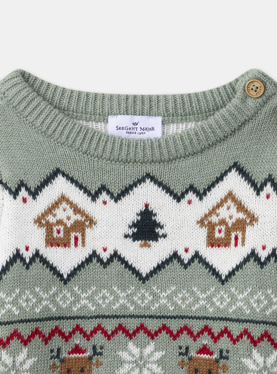 Green PULLOVER NAZOZO / 25H1BG61PULG610