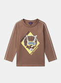 Brown TEE SHIRT LS LALISSAGE / 24H3PGS2TML821