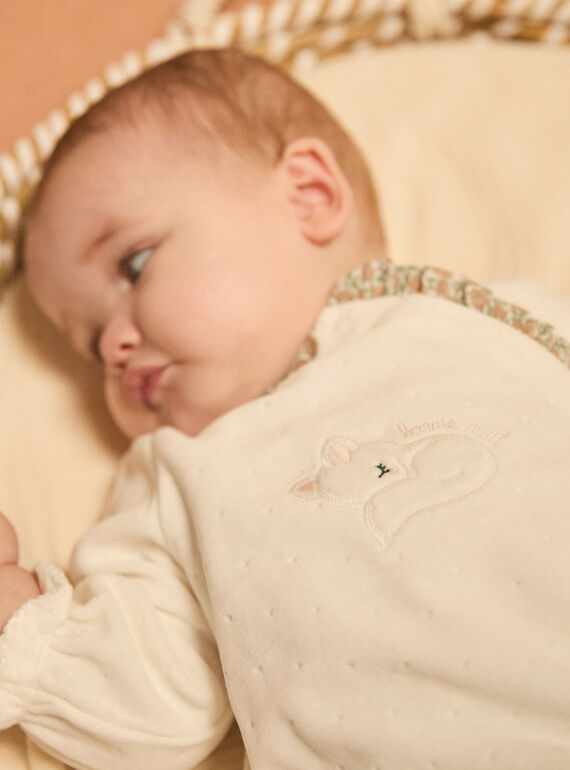 Off white BABYGROW NOELLE / 25H0NFO1GRE001