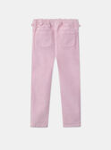 Pink PANTS LADOSETTE / 24H2PFQ1PAND329