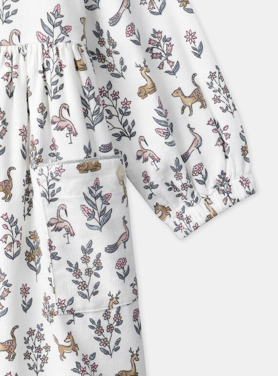 Off white DRESS NRAMIETTE / 25H2PFV2ROB009