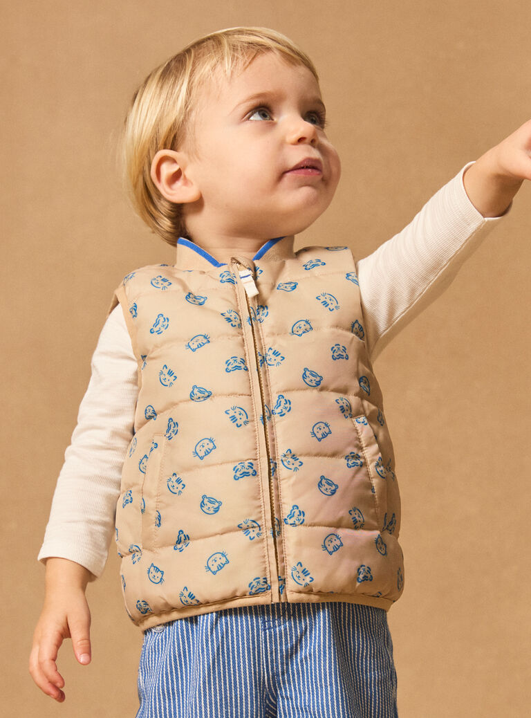 Beige DOWN JACKET MACOLIN / 25E1BG81D3E080