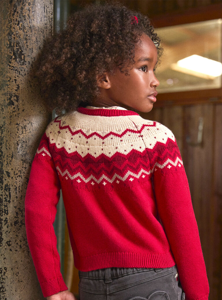 Red CARDIGAN LALIVUETTE / 24H2PFR1CARF505