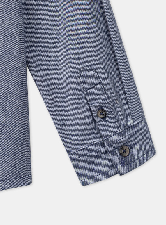 Heathered blue SHIRT LYCHEMAGE / 24H3PGO1CHM222