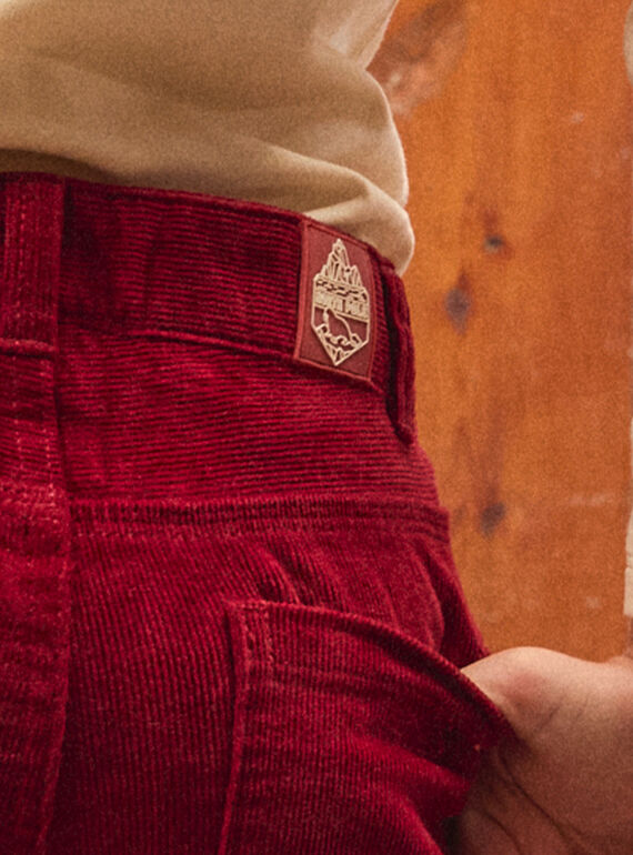 Burgundy PANTS LAROVAGE / 24H3PGR2PAN501