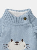 Blue sky PULLOVER LAUFFE / 24H1BGS1PUL020