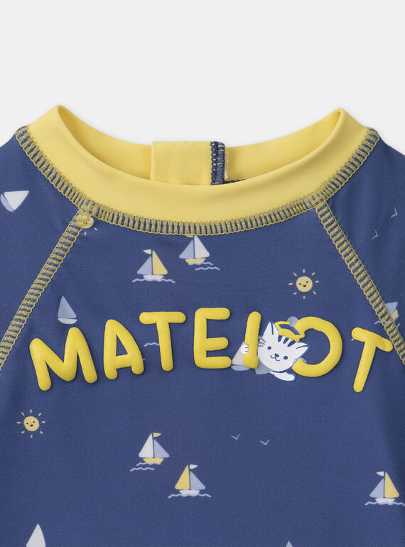 Medium blue UV TEE SHIRT MISAM / 25E4BGC2TUV208