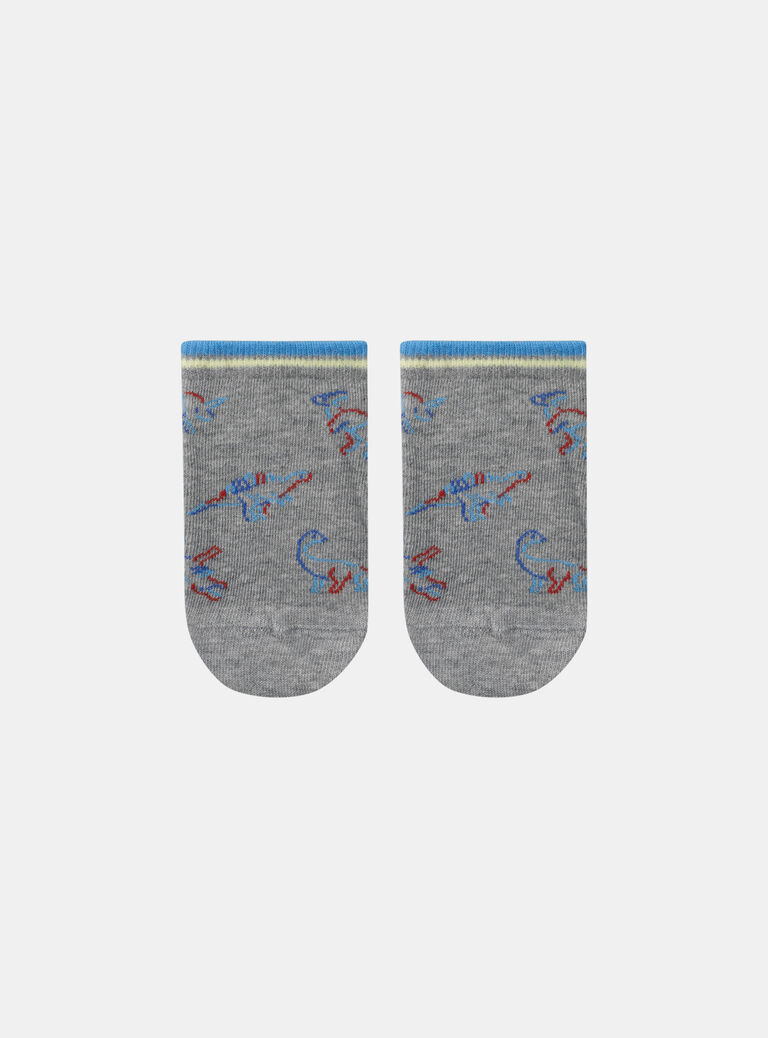 Heather grey SOCKS KLABAGE / 24E4PGN1SOQ943