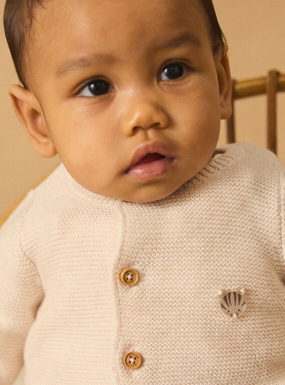 Heather beige CARDIGAN MOSTAFA / 25E0CG12CARA011