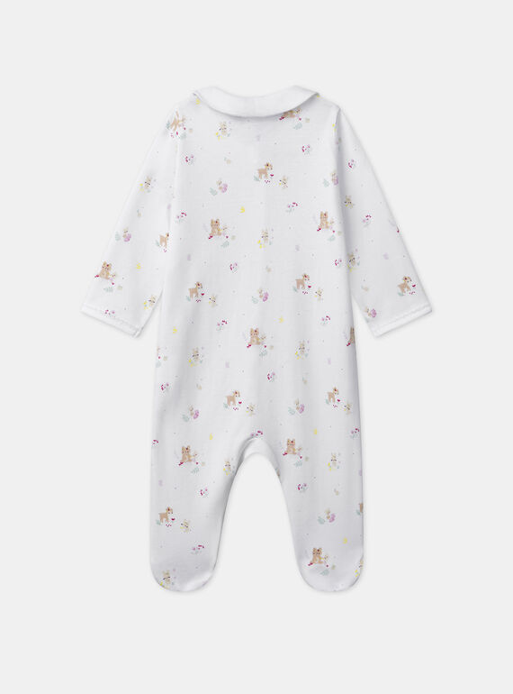 Off white BABYGROW MEADELE / 25E5BFF2GRE001