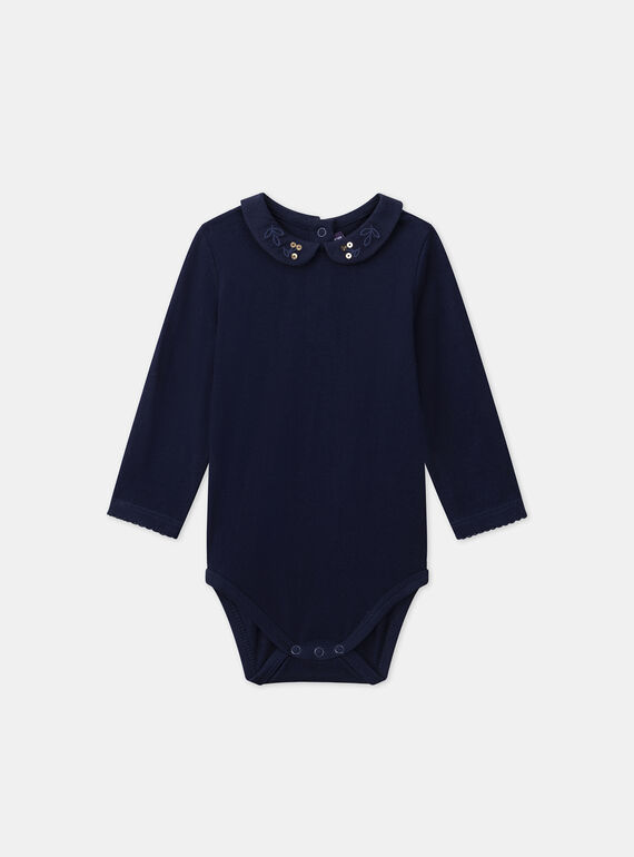 Blue BODYSUIT LATERRY / 24H1BFT1BODC243