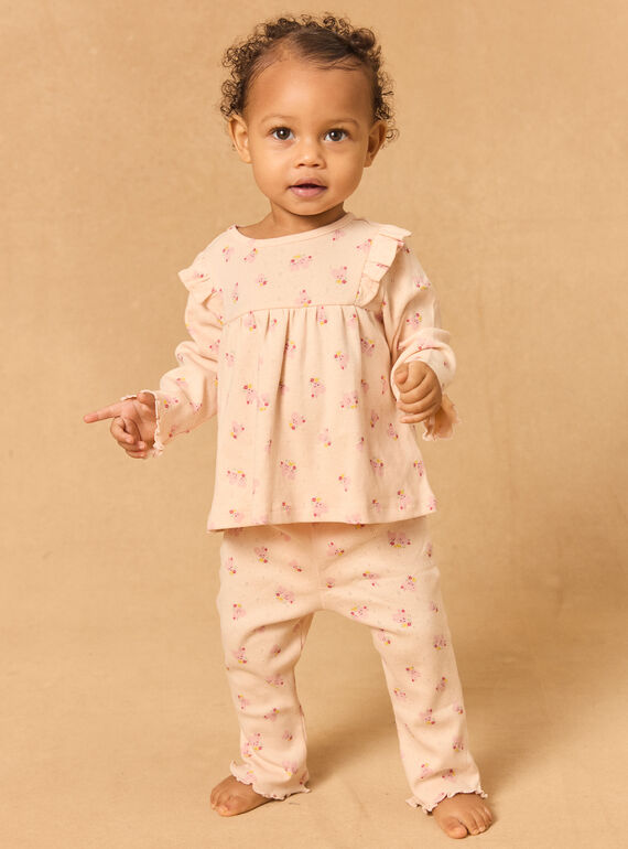 Peach PYJAMA MEANNA / 25E5BFF1PYJ413