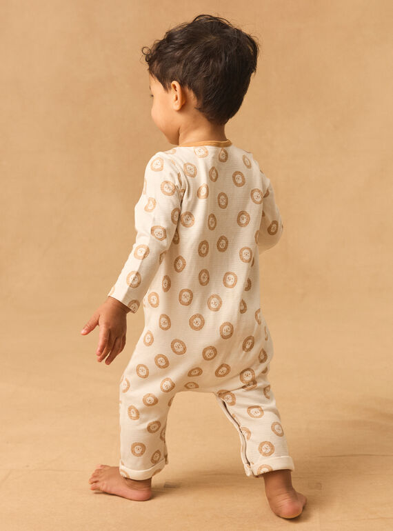 Off white BABYGROW MEBASTIEN / 25E5BGF1GRE001